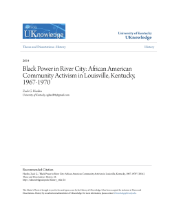 Black Power in River City: African American