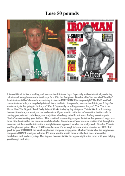 Lose 50 pounds - WordPress.com