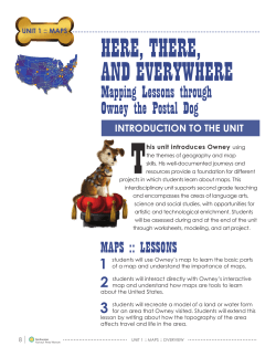 Unit 1: Maps - Smithsonian National Postal Museum