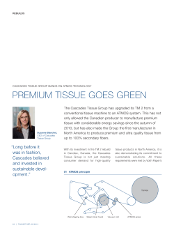 premium tissue goes green