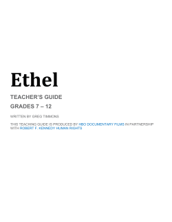 TEACHER`S GUIDE GRADES 7 &ndash; 12