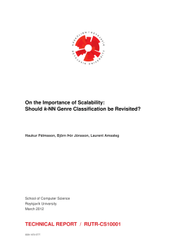 On the Importance of Scalability: Should k