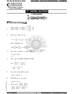 5TH - CHAPTER