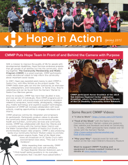 Spring 2015 - Hope Services