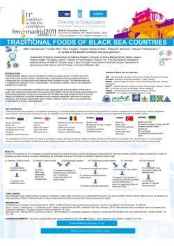 traditional foods of black sea countries