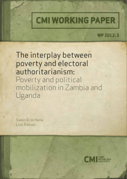 The interplay between poverty and electoral authoritarianism: