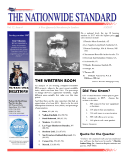Fourth Quarter 2016 - Nationwide Real Estate Tax Service, Inc.