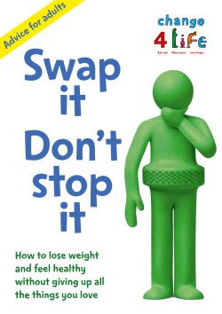 Swap it, Don`t stop it