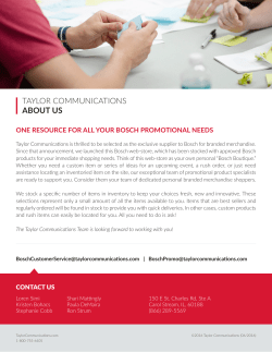 TAYLOR COMMUNICATIONS ABOUT US