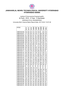 II Year - II Semester