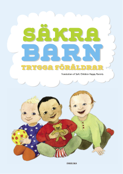 S&auml;kra barn trygga f&ouml;r&auml;ldrar
