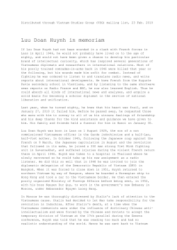 Luu Doan Huynh - cliostein.com