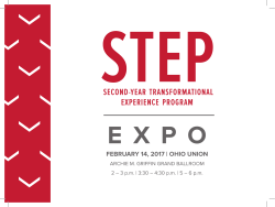 Spring 2017 STEP Expo Program (101 Kb PDF) - Second
