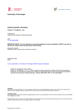 Cytosol-Mimetic Chemistry: Kinetics of the Trypsin