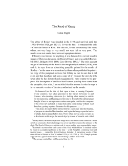 The Rood of Grace - Kent Archaeological Society