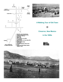 A Walking Tour of Old Town Cimarron, New Mexico