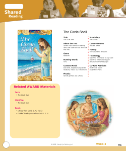 The Circle Shell - Sunshine Reading Club