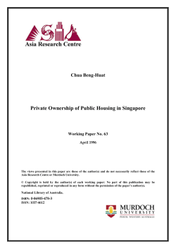 private ownership of public housing in singapore