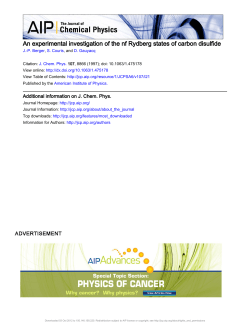 An experimental investigation of the nf Rydberg states of carbon