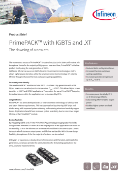 PrimePACK&trade; with IGBT5 and .XT