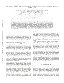 Importance of High Angular
