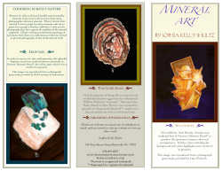 Mineral brochure