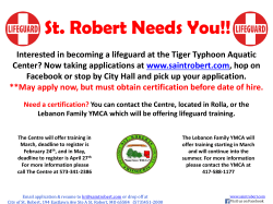 St. Robert Needs You!! - City of Saint Robert Missouri
