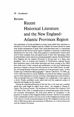 Atlantic Provinces Region - University of New Brunswick