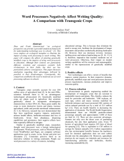 Word Processors Negatively Affect Writing Quality