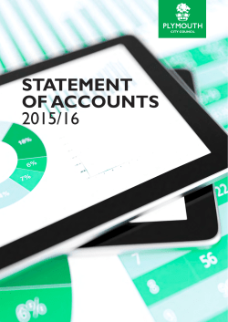 Statement of Accounts 2015/16