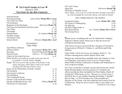 Opening Hymn - St. Michael the Archangel!