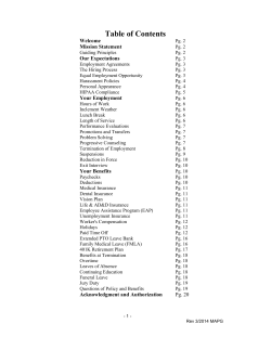 Table of Contents - Mid America Health, Inc