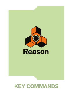 Reason 8 Key Commands