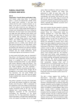 94665 Purcell Collection Extensive Notes and