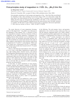 First-principles study of magnetism in &bdquo;112 &macr; 0