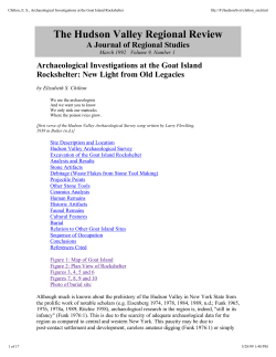 The Hudson Valley Regional Review