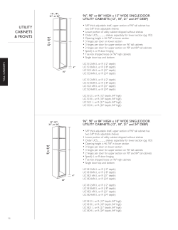 96, 90 or 84 HIGH x 18 WIDE SINGLE DOOR