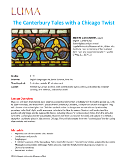 The Canterbury Tales: The Chicago Way