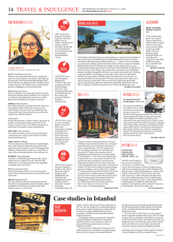 Case studies in Istanbul