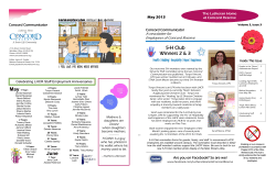 May 2013 - Lutheran Home at Concord Reserve