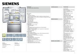 Siemens KF91NPJ10N Free-standing fridge