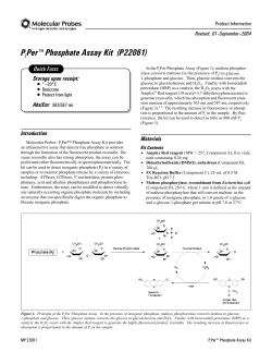 PiPer Phosphate Assay Kit - Thermo Fisher Scientific