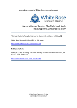 - White Rose Research Online