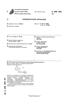9-(Phosphonylmethoxyalkyl) adenines, method for their preparation