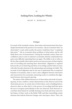 Histories of Scientific Observation