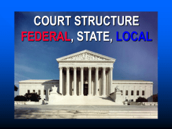 Dual Court Structure