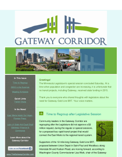 Time to Regroup after Legislative Session