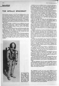 Space/light THE APOLLO SPACESUIT