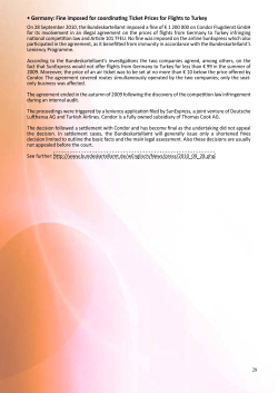 Fine imposed for coordinating Ticket Prices for Flights to Turkey