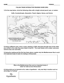 Italian Trade Interactive Reading Guide